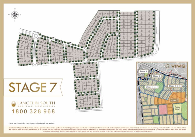 STAGE 7 - LOT MAP